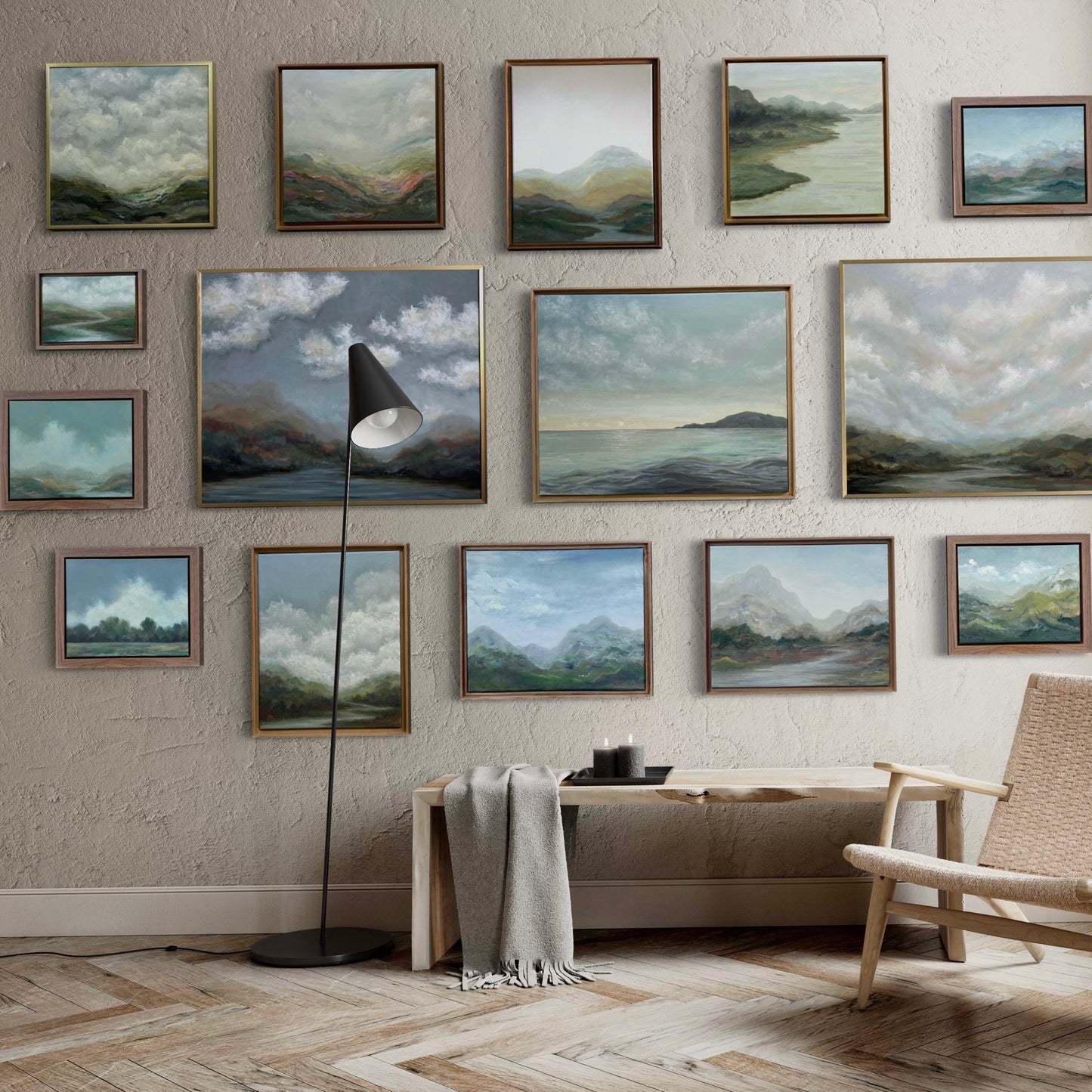 RESOUND 12x12 Landscape II