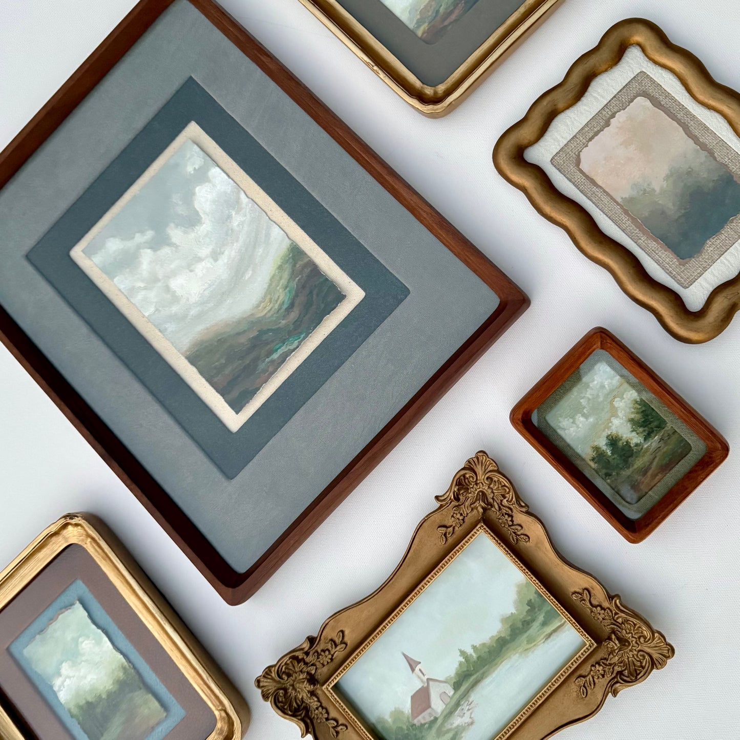 CURATE COLLECTION - mini framed landscape 10