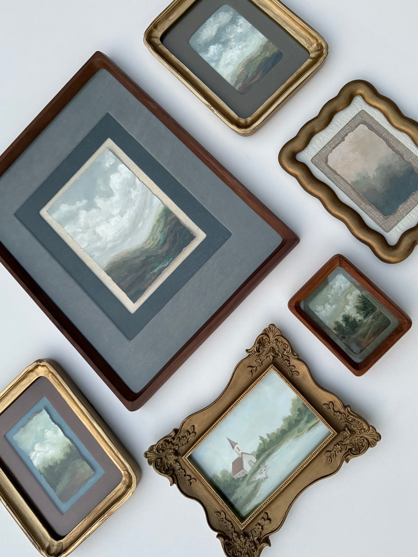 CURATE COLLECTION - framed landscape 9