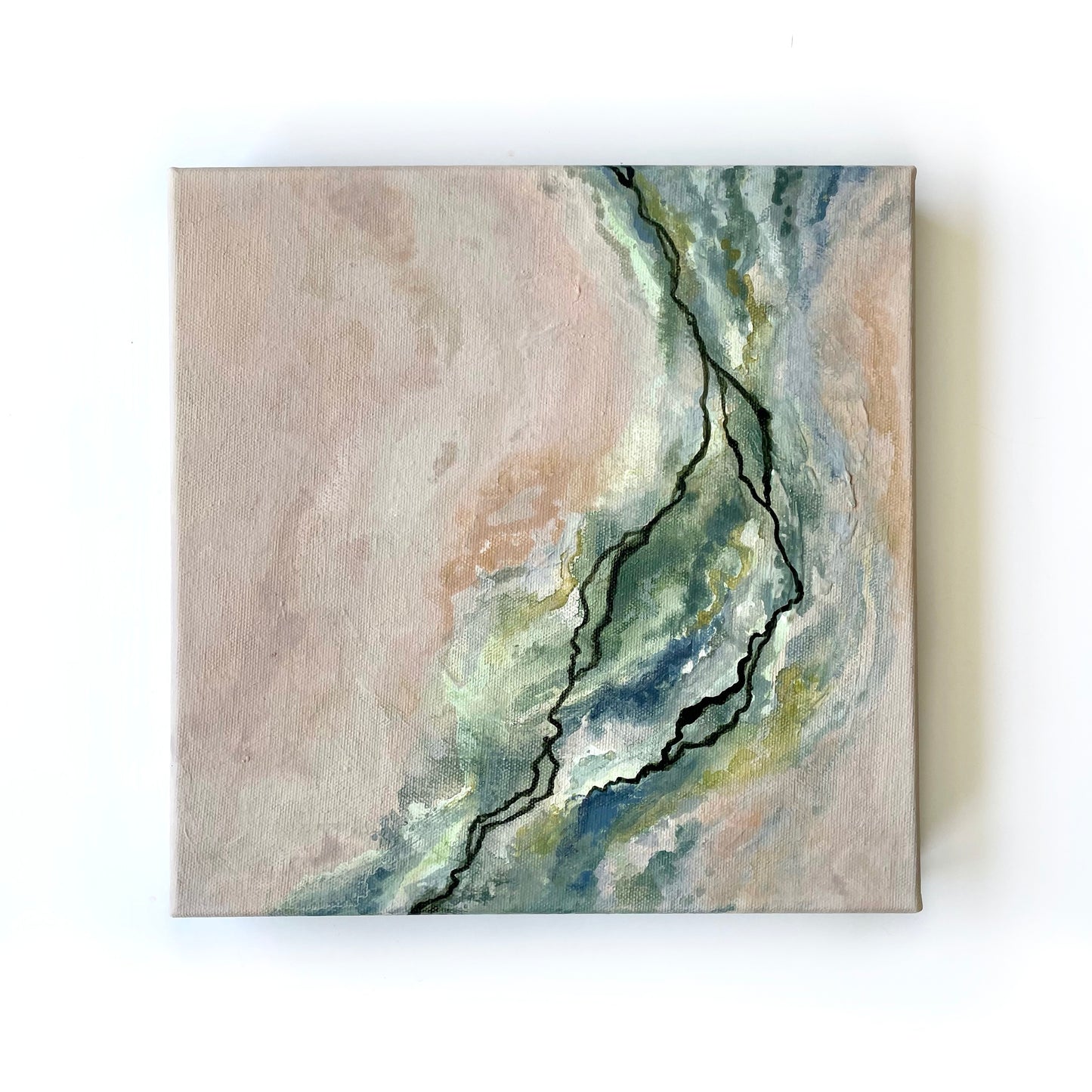 FLUIDITY 1 - 12x12 Abstract