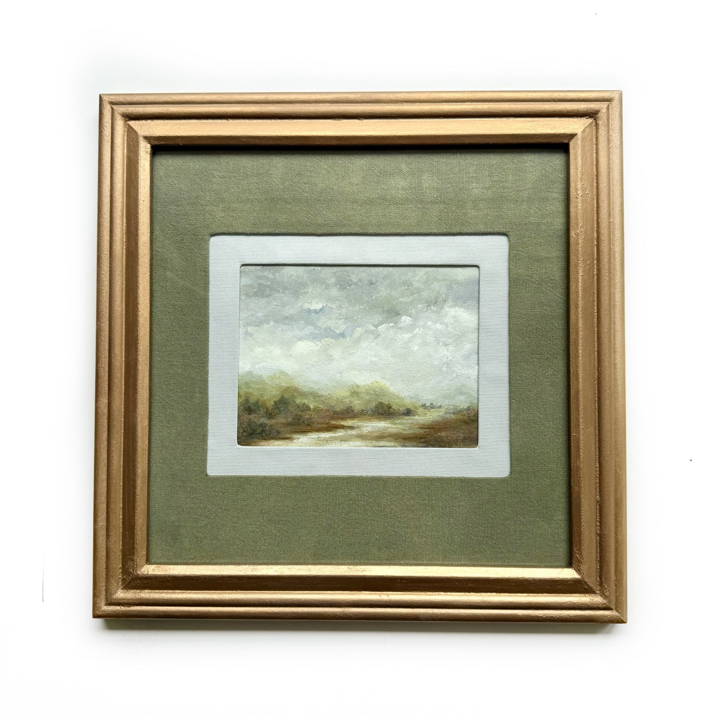 CURATE COLLECTION - framed abstract landscape H