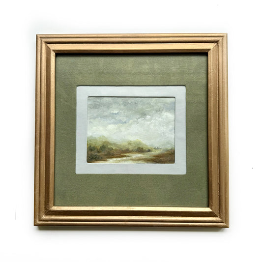 CURATE COLLECTION - framed abstract landscape H