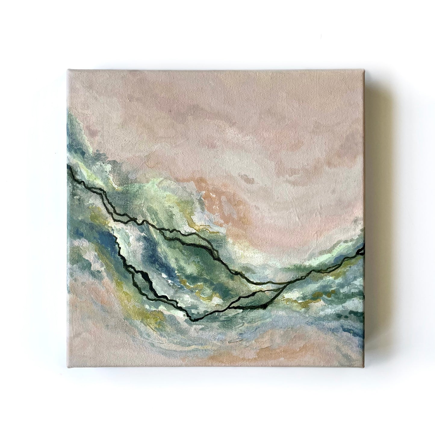 FLUIDITY 1 - 12x12 Abstract