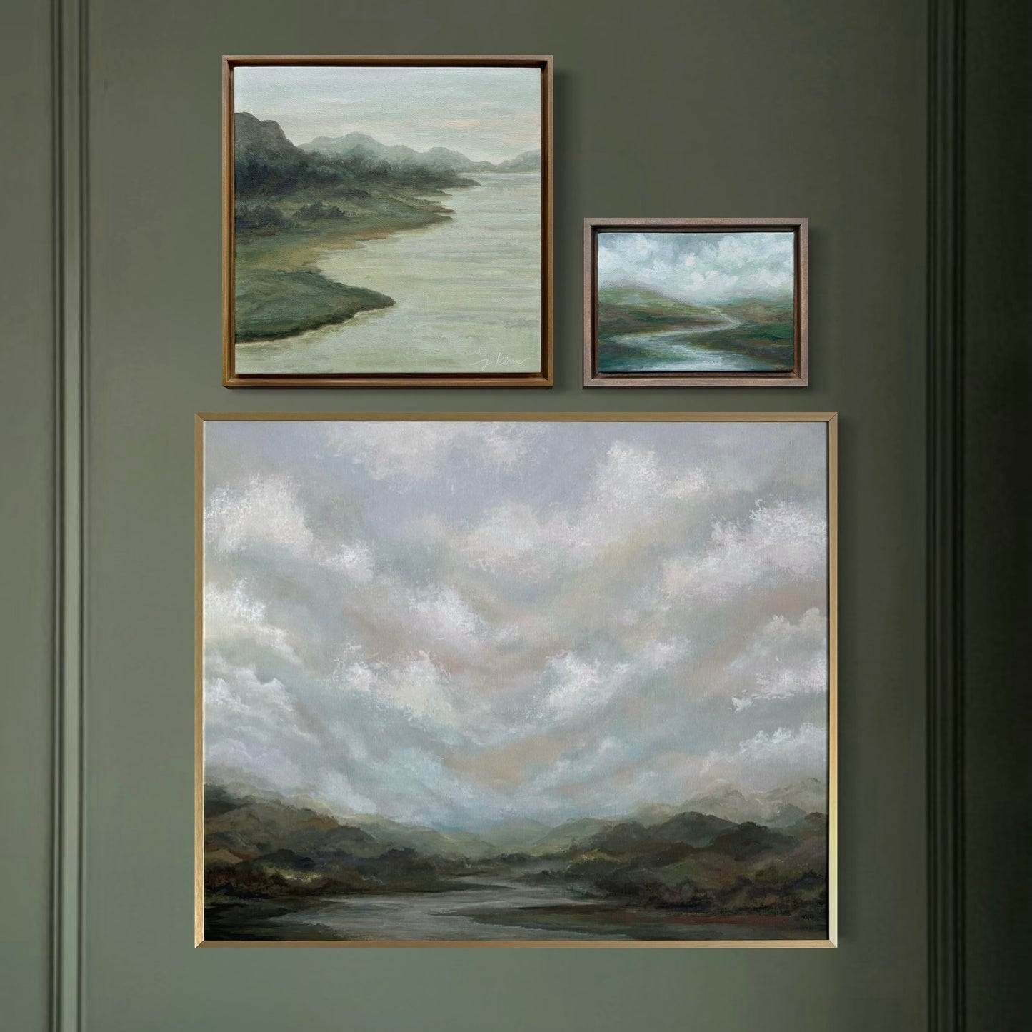 RESOUND 12x12 Landscape I