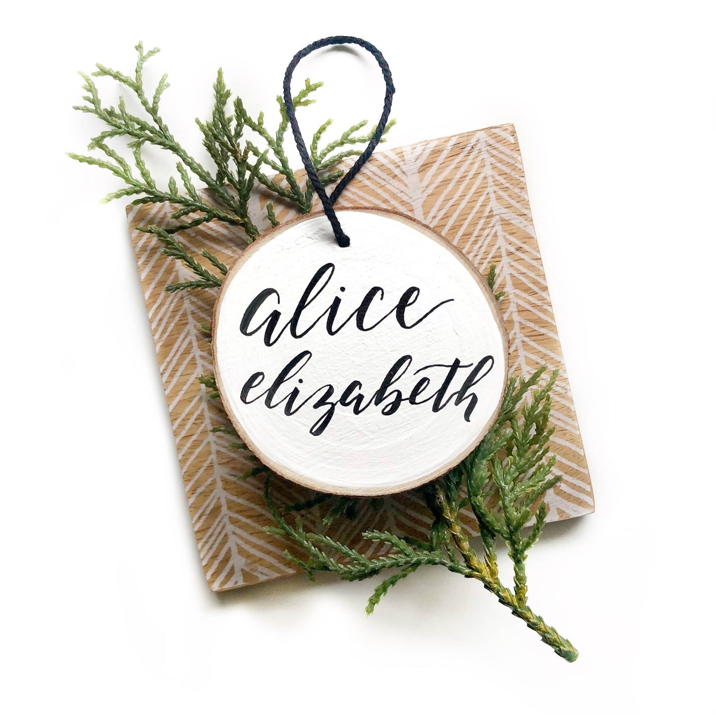 Customized Ornament - Fully Personalized, Wooden